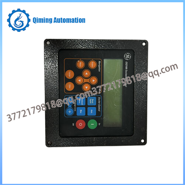 GE IC752SPL013-BA Keypad Assembly (also referred to as the Excitation Control Interface Panel or Operator Interface)